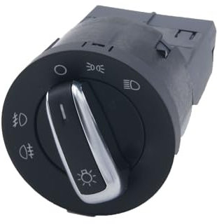 FENVY Auto Scheinwerferschalter für Audi A4 8E B6 TT 8N-6RD941531,Auto Scheinwerferschalter Lichtschalter mit Lichtsensormodu Zubehör