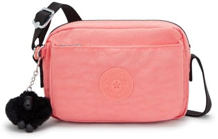 Kipling ABANU, Kleine Umhängetasche, 7.5 x 80 x 38 cm, Peach Peace (ORANGE)