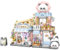 MEIEST Mini Stadtladen Street View Modellsatz für Bausteine,Simulation Panda Architektur Sammlung Partikel BAU Gebäude Ziegel Spielzeug,Home Decor (Blumenladen)