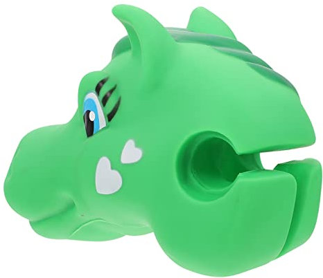Supvox Silikon Cartoon Pferdekopf Dekoration Für Fahrradlenker Kinderfahrrad Rollerlenker Schmuck Ornament Mit Benutzerfreundlichem Design Und Hervorragender Haltbarkeit