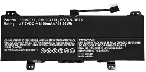 CoreParts Laptop Battery for HP 47Wh 7.7V 6100mAh, 917725-855-CP