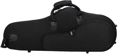 Koffer für Saxophon Wasserabweisende Gigbag for Altsaxophon aus Oxford-Stoff, dicke Box, weiches Saxophonetui mit verstellbarem Schultergurt