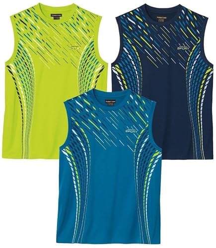 Atlas For Men 3X Ärmelloses Sport-T-Shirt M-5XL