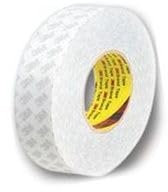 3M 9448A Nastro biadesivo in tessuto, Nastro biadesivo sottile, 50 metri, spessore 0,160 mm, ad alte prestazioni (50 mt X 12 mm)