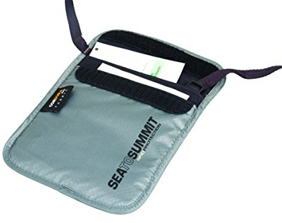 SEATO SUMMIT Portadocumentos de Cuello RFID L gris