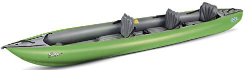 Gumotex SOLAR 410C 2+1 Personen Kajak 3 Sitze, Farbe:grün