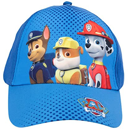 United Labels Jungen Team Paw Patrol, -0121998 Kappe, Blau (hellblau), 53/55 cm (Herstellergröße: 54cm)