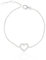 Thomas Sabo Damen Armband Herz Zirkonia 925 Sterling Silber A1553-051-14-L19,5v