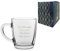 Personalised Engraved Barrel Toughened Mug 12oz Coffee Hot Drink Birthday Gift