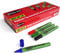 SHOW-ME Medium-Tip Drywipe Whiteboard Pens for Schools, Classroom Whiteboard and Writing Boards (Bulk Multi-Pack of Assorted Colour Pens, CP48A