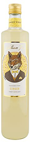 William Fox Premium Ginger Syrup 75cl