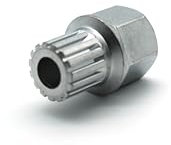 TEMO 60/15 Pt Radschloss Radmutter Anti-Diebstahl Radmutter Schraube Entfernung Schlüssel Sockel S3057 für VW Audi