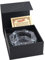RAW Crystal Glass Ashtray, Aschenbecher (1,5 KG) aus bleifreiem Kristallglas, Retro-Look 2 Aschenbecher