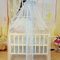 IBLUELOVER Ciel Moustiquaire de Lit Bébé Berceau Canopée Universelle Anti-Insectes Protection Housse Couffin Moustiquaire Contre Guêpes Moustiques Intérieur Extérieur