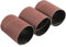 Draper 93354 93354 Lot de 3 manchons abrasifs en oxyde d'aluminium grain 120 45 x 60 mm