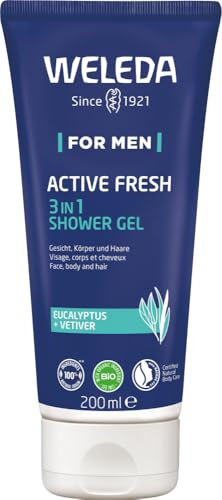 WELEDA For Men Active Fresh 3in1 Shower Gel