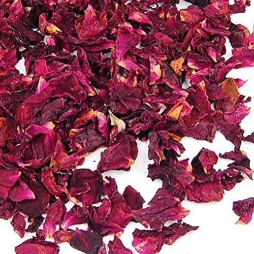 50g Bag of Dried Rose Petals Flowers Natural Scent and Nothing Added by Chloe and Tom