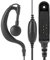 fasient1 Talkie-walkie Écouteur PTT Micro Casque Écouteur Crochet d'oreille à Un Fil Casque Compatible pour BF-9700 BF-A58 R760 UV-9R Plus
