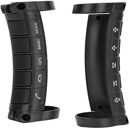Auto Lenkradfernbedienung Controller , Universal mit Empf?ngerbox Kabellose Lenkradsteuer Taste Auto DVD GPS Stereo Lenkradtaste