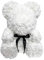 Trafagala Ours en Rose Ours en Peluche Cadeau De Décoration PE De 25cm Artificiel Mini Nounours Rose Artificiel Fleurs pour Le Cadeau De Valentines De Femmes