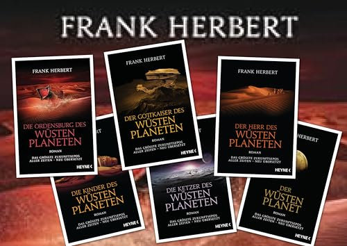 Frank Herbert Dune Der Wüstenplanet Reihe (Heyne Verlag)
