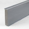 PROVISTON | Plinthe en plastique | mousse rigide PVC | 12 x 60 x 2500 mm | gris | lisse | étanche | plinthe de qualité supérieure | pose facile