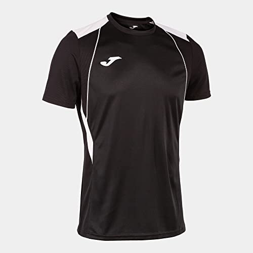 Joma Camiseta Manga Corta Championship VII Negro Blanco