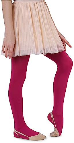 NOQ Collant in microfibra per bambina 60 DEN morbid caldi e confortevoli opachi per bambini celebrazioni casual scuola di danza un paio Mary