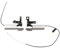 Lenovo 5H50S28928 Original Display-Scharniere rechts und Links (Silber) für Yoga C740-14IML (81TC)