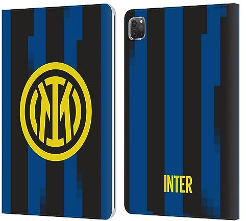 Head Case Designs Licenza Ufficiale Inter Milan Home Kit per Stemma 2023/24 Custodia Portafoglio in Pelle Compatibile con Apple iPad PRO 11 2020/2021 / 2022