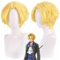 Anime ONE PIECE Sabo Cosplay Perücke, Blonde Kurze Haare Rollenspiel Halloween Kostüm Party Perücken Mit Perücke Cap