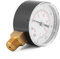 BORDSTRACT 0 bis 15 psi/0 bis 1 bar BSPT-Manometer, mit Heizflüssigkeit gefülltes Luftmessgerät-Set, Mini-Niederdruckmessgerät für Kraftstoff, Luft, Öl, Wasser