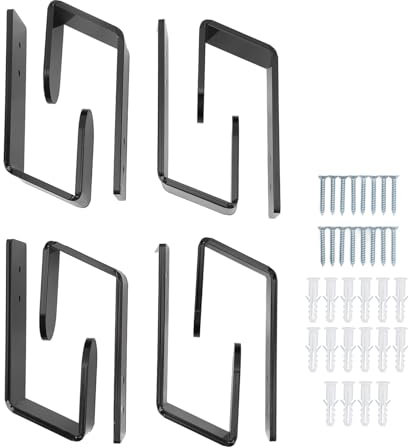 Gavigain Wall Mounted Keyboard Holder, Acrylic Keyboard Rack, Space Saving Design, Tilted for Stability, Ideal for Gaming Enthusiasts and Collectors