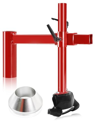 RASTKY Manuelles Reifenmontageset, Manuelles Reifenmontiergerät Duck Head Kit Reibungsreduzierter Kohlenstoffstahl für 16 Bis 21 Zoll Autoreifen
