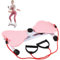 SOYUZERISH Twist Waist Disc Board mit Widerstandsbänder und Massage Fußsohle, Multifunktions Taillentwister Balance Board Sportgeräte Zuhause Balancierbrett