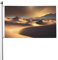 Bandera del desierto del Sahara, bandera de jardín de doble cara de 3 x 5 pies, banderas de jardín de bienvenida para primavera y verano, banderas de jardín al aire libre con ojales, bandera grande