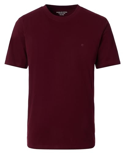 CASAMODA Herren T-Shirt (004200), Größe:3XL, Farbe:Rot (485)