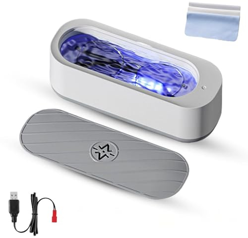 Clean Pod Ultraschallreiniger CleanPod Schmuckreiniger Tragbarer Kabelloser Ultraschall Schmuckreiniger Professionelle Ein-Knopf-Bedienung - Leistungsstarke Reinigung für Ringe Halskette Brillen