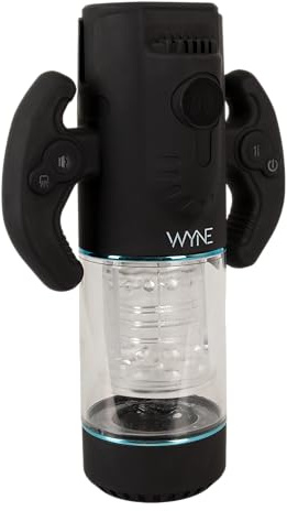 Wyne Masturbator Sound 11 Doppelmotor Saugfunktion Rotations Massage Modi Penisspaß 29cm Weiche Innensleeve USB Wiederaufladbar Kopfhörer
