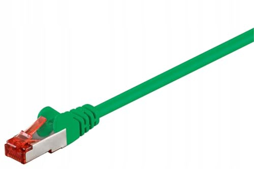 MicroConnect SSTP CAT6 0.5 M Network Cable Green 0.5 m (0.5 m, Male to Male Network Cable, Cat6, Green)