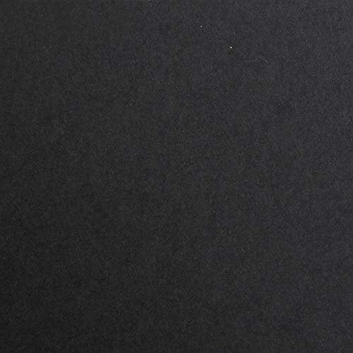 Clairefontaine 97150C Tonzeichenpapier Pack, 25 Bögen Premium, 50 x 70 cm, 120 g, schwarz