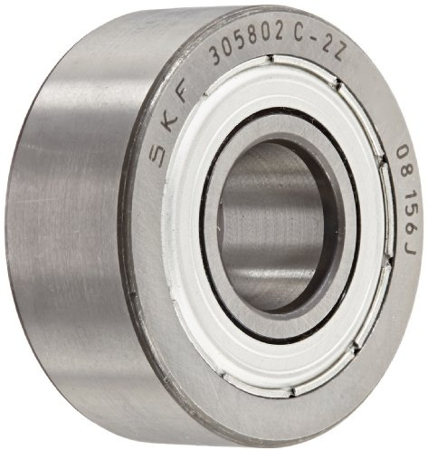 SKF 305802 C-2Z Radial-Kugellager, eckig, Stahl