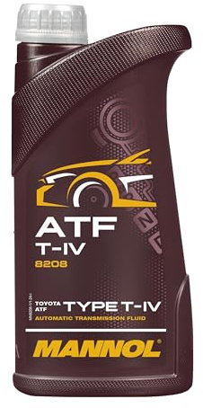 MANNOL 8208 ATF T-IV Automatikgetriebeöl synthetisch, 1L | Synthetisch, JASO M315 1A und JWS 3309, für T bis T-IV, hoher Viskositätsindex bis -45 °C, schützt vor Korrosion