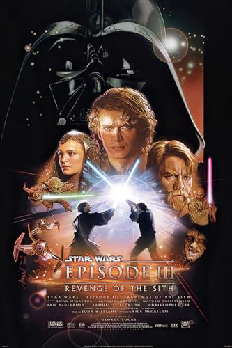 Close Up Star Wars: Episode III - Revenge of The Sith - Poster (Hauptmotiv - One-Sheet) (Größe: 61cm x 91,5cm) + Ü-Poster