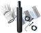 #1 Office Chair Gas Lift Cylinder Replacement - Includes Cylinder Removal Tool, Installation Instructions, & Gloves - Heavy Duty Pneumatic Piston & Universal Standard Size