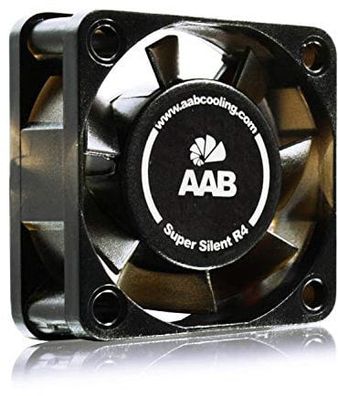 AABCOOLING Super Silent R4 - Leise und Efizient 40mm Gehäuselüfter mit 4 Anti-Vibration-Pads Silent Lüfter, Mini Ventilator, Cooling Lüfter, 3D Drucker