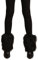 Partybob Damen Fellstulpen (Schwarz)