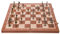 Square - Schach Schachspiel - Emirates - Schachfiguren aus Metall - Schachbrett aus Holz