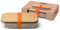 Black+Blum | Plastic Free Meal Prep Lunch Edelstahl Sandwich Box-Orange, 1000 ml, Stainless Steel