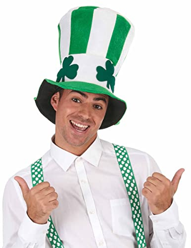 DEGUISE TOI Generique - St. Patrick's Day Zylinder Kostümaccessoire grün-Weiss